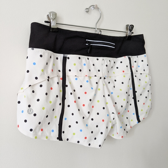 RARE Lululemon Seawheeze Wheezy Dot Speed Short - Picture 5 of 8